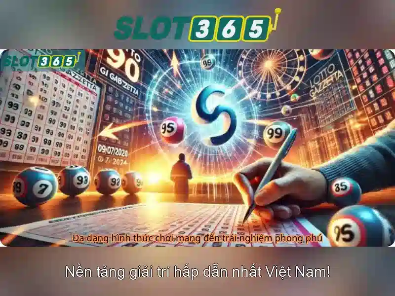 Trải nghiệm slot đa dạng trên slot365