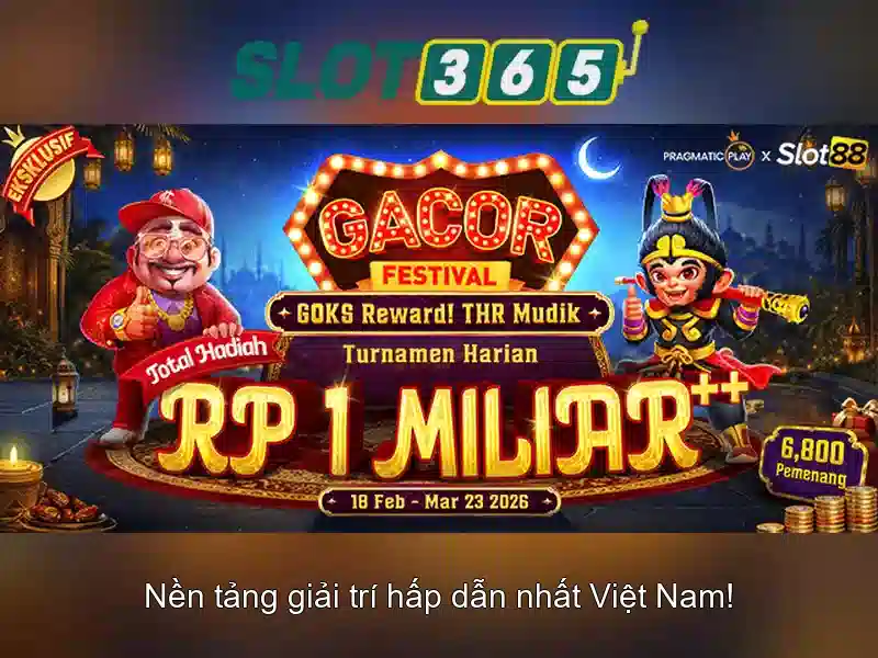 Trải Nghiệm Chơi Slot Slot365